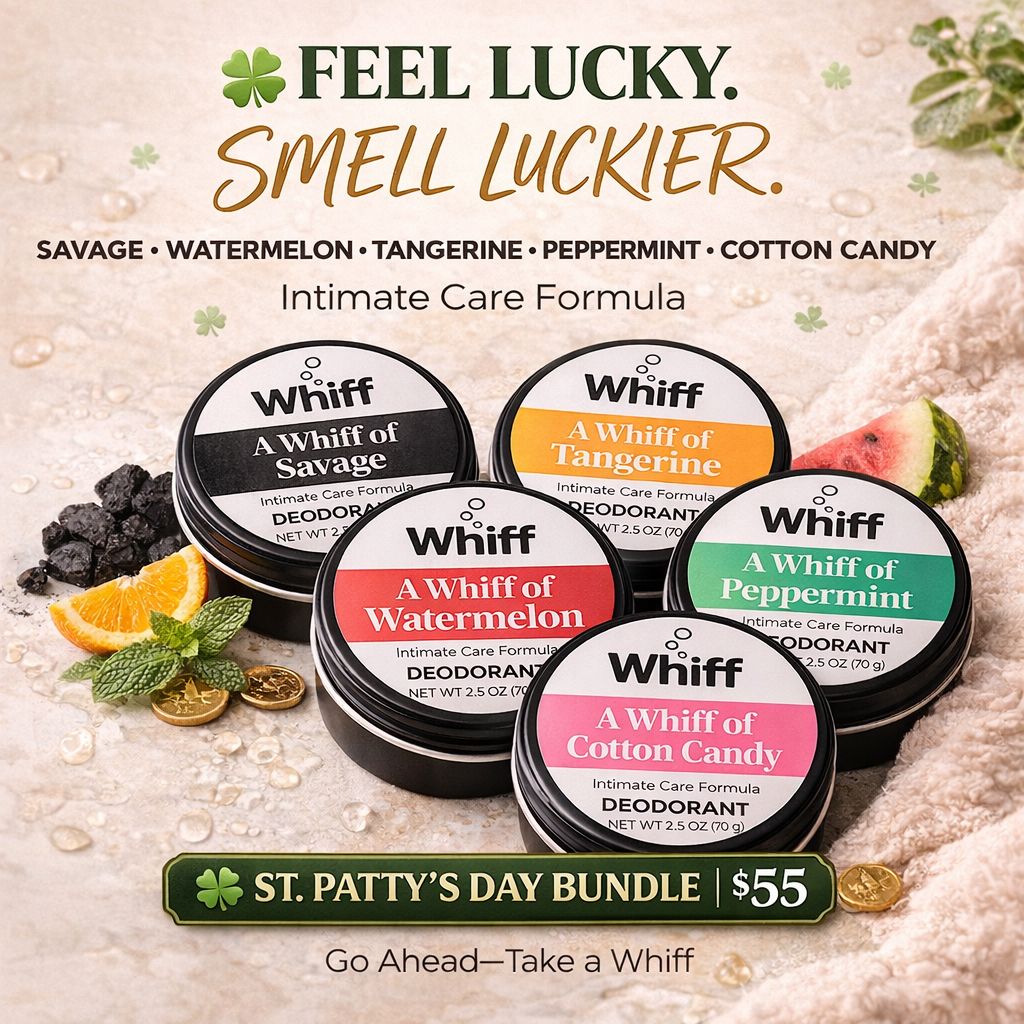 St Patricks Day Intimate Care Formua Bundle Whiff Co.